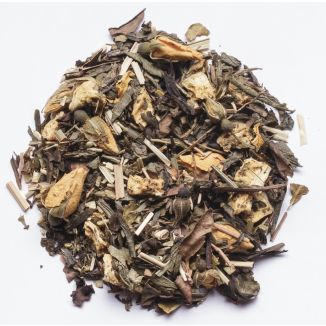 China White Tea Sencha Aprikose-Vanille