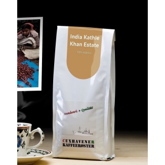 INDIA KATHLE KHAN ESTATE, ganze Bohne, 250g